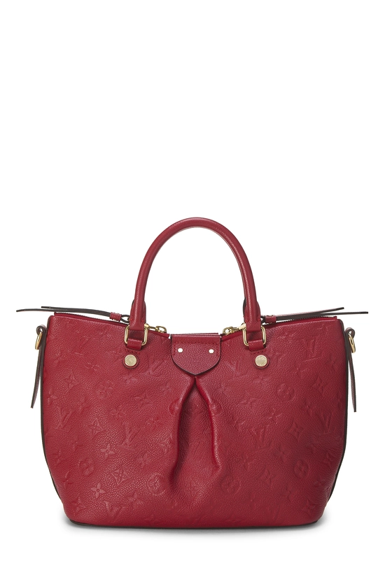 Red Monogram Empreinte Mazarine PM, , large image number 0