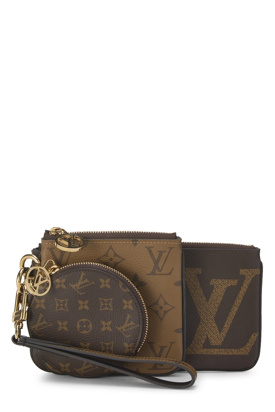 Monogram Canvas Trio Pouch, , large image number 0
