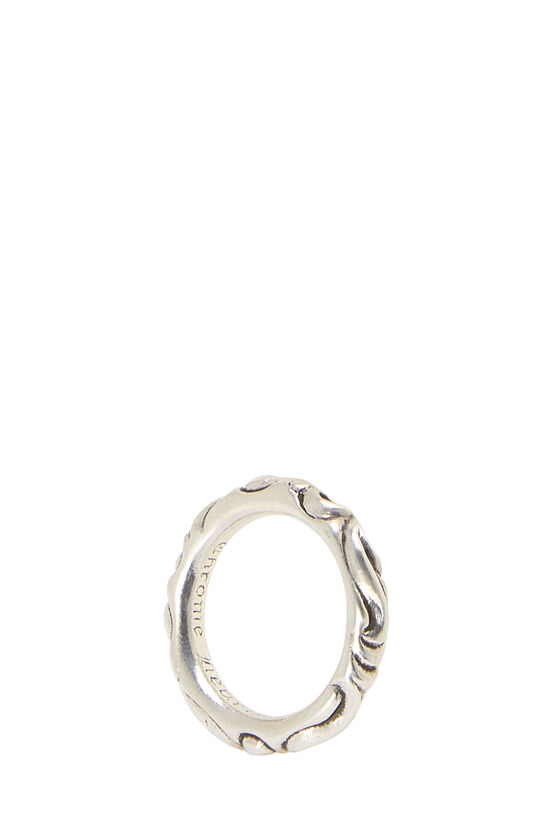 Sterling Silver Scroll Ring, , large image number 2