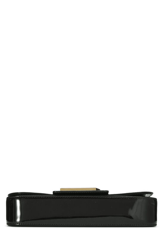 Black Patent Leather Pochette Sobe, , large image number 6