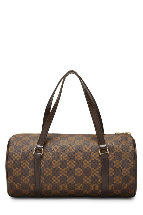 Pre-Owned Damier Ebene Papillon 26 QJB0BV0T0B077
