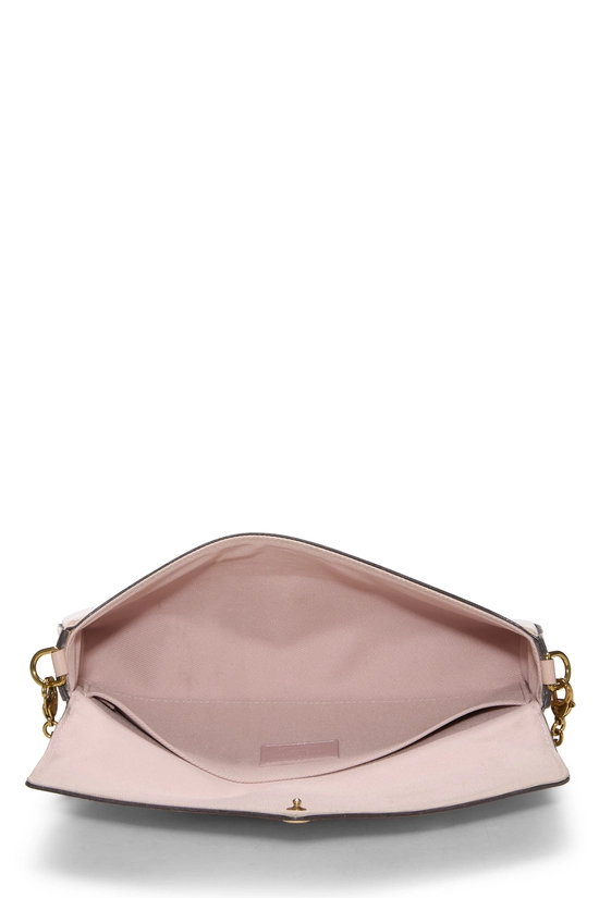 Pink Monogram Vernis Pochette Felicie, , large image number 5