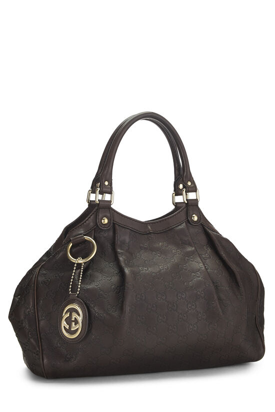 Brown Guccissima Sukey Tote, , large image number 1