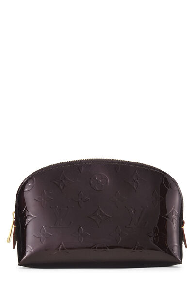 Purple Monogram Vernis Pochette Cosmetique