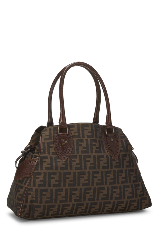 Brown Zucca Canvas Bag Du Jour Medium, , large image number 1