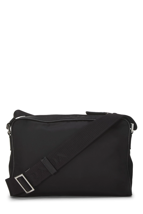 Black Tessuto Messenger Bag Small, , large image number 3