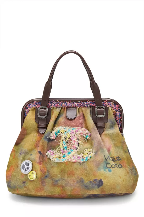 Green Graffiti Canvas On The Pavements Bowling Bag, , large image number 0