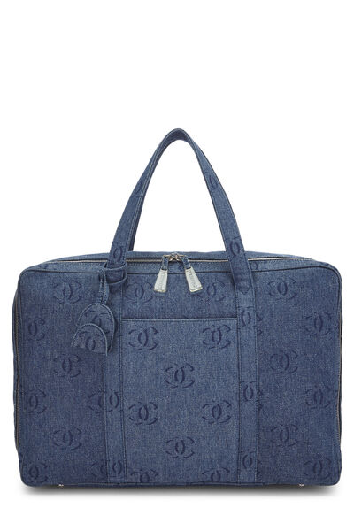 Blue Denim 'CC' Boston Large