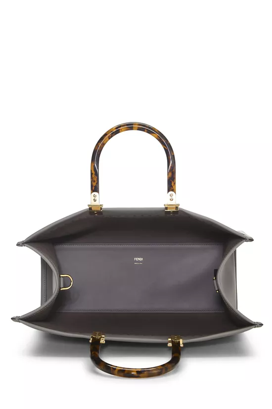 Grey Calfskin Sunshine Shopper Medium, , large image number 5