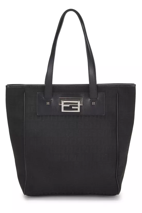 Black Zucchino Canvas Tote Small, , large image number 0