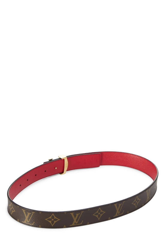 Monogram Initials Reversible Belt 75, , large image number 2