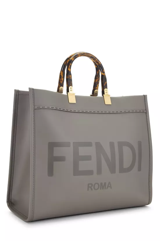 Grey Calfskin Sunshine Shopper Medium, , large image number 1