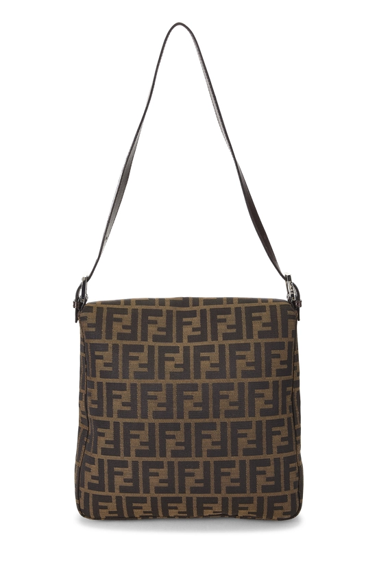 Brown Zucca Canvas Shoulder Bag, , large image number 3