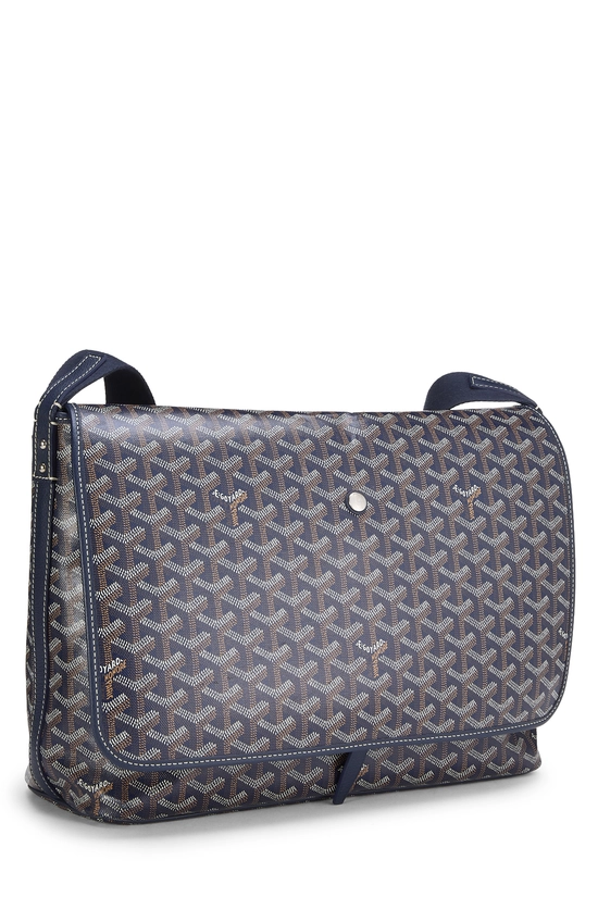 Navy Goyardine Canvas Capetien MM, , large image number 1