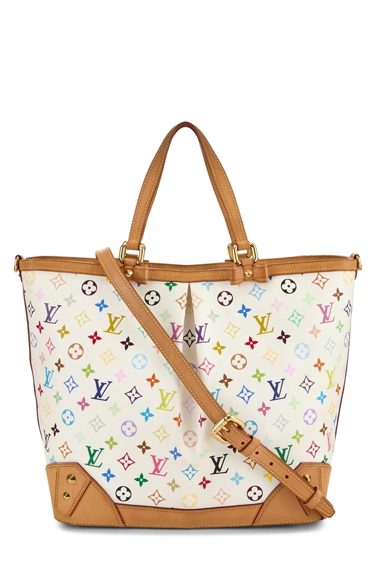 Takashi Murakami x Louis Vuitton White Monogram Multicolore Sharleen GM, , large image number 3