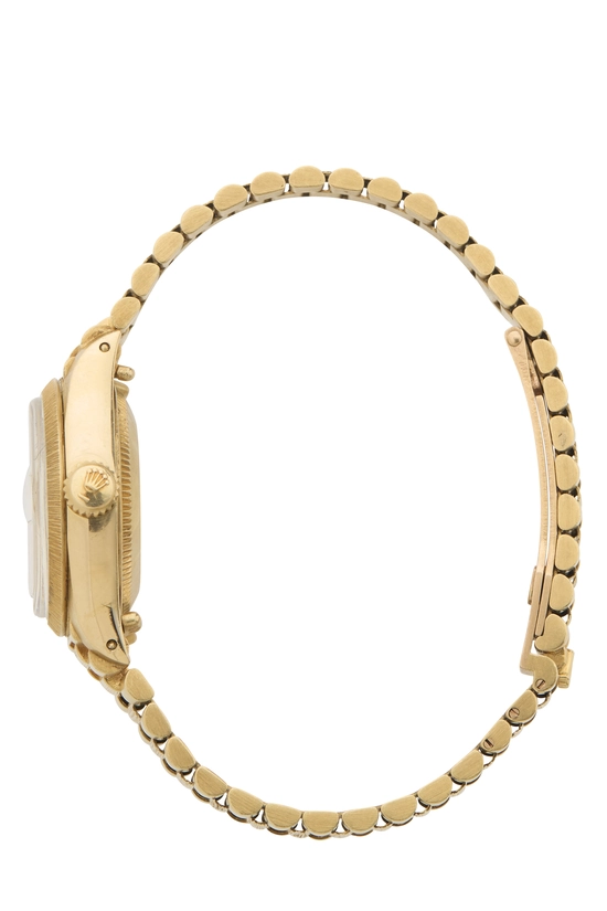 Gold Linen Dial Bark President 6927 26mm, , large image number 2