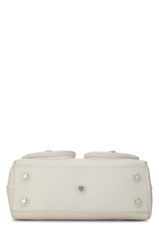 White Calfskin My Dior Frame Bag, , large image number 4