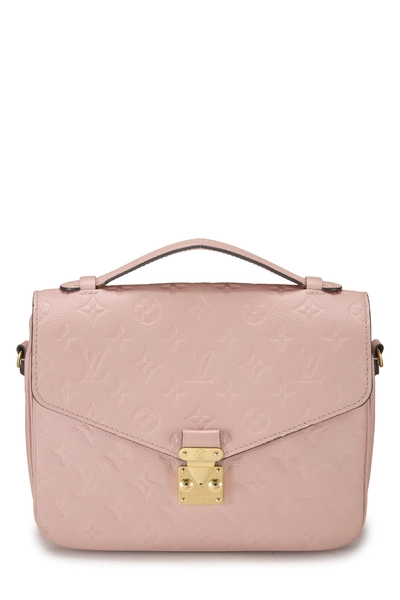 Louis Vuitton Pink Monogram Empreinte Pochette Metis