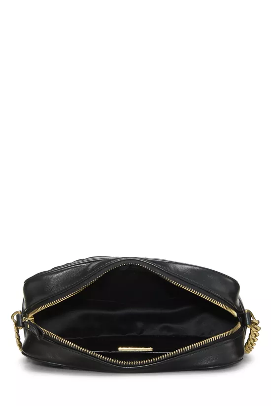 Black Nappa Matelass&eacute; Camera Bag, , large image number 5