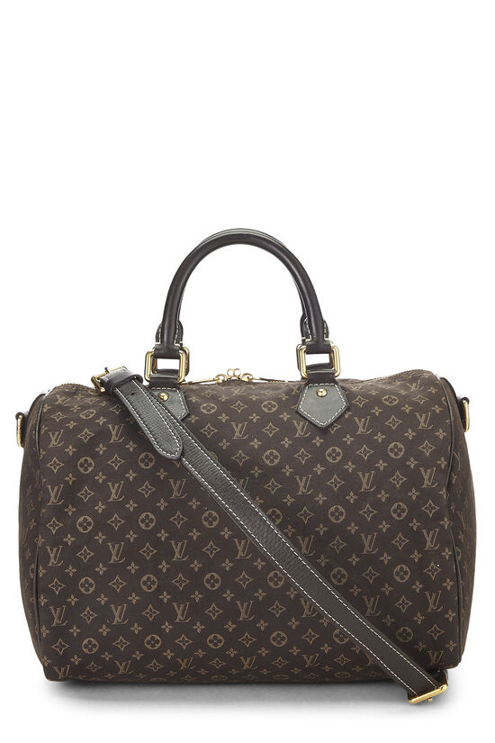 Brown Monogram Idylle Canvas Speedy Bandouliere 30, , large image number 0