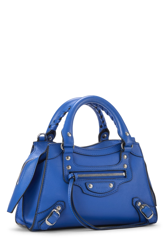 Blue Calfskin Neo Classic City Mini, , large image number 1
