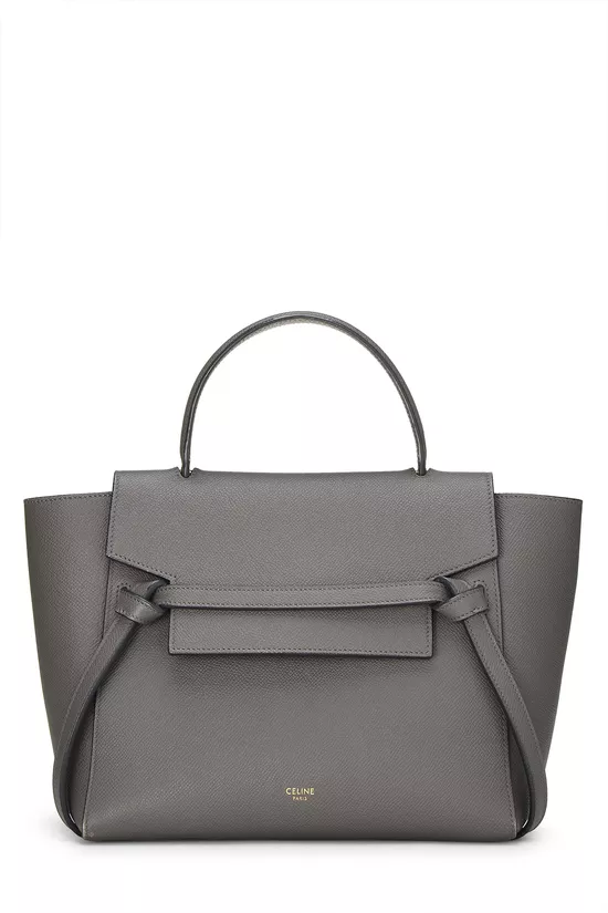 Black Grained Calfskin Belt Bag Micro, , large image number 0