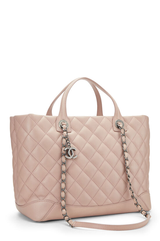 Pink Calfskin Easy Shopping Tote Small, , large image number 2