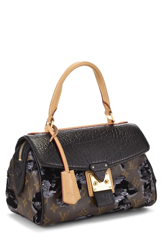 Black Monogram Fleur de Jais Carrousel Bag, , large image number 1