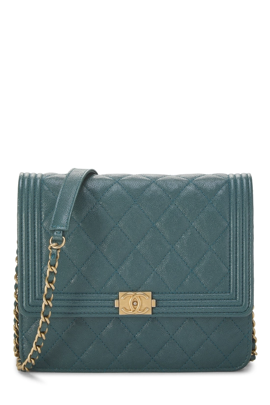 Blue Caviar Square Boy Wallet on Chain (WOC), , large image number 0