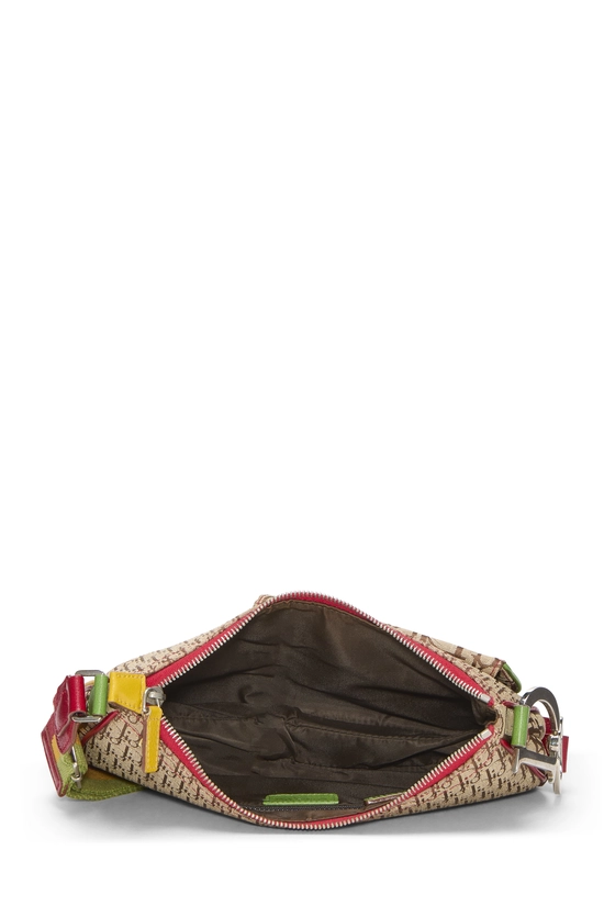 Rasta Trotter Canvas Saddle Shoulder Bag, , large image number 5
