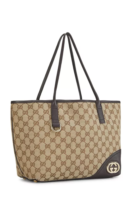 Original GG Canvas Britt Tote, , large image number 1
