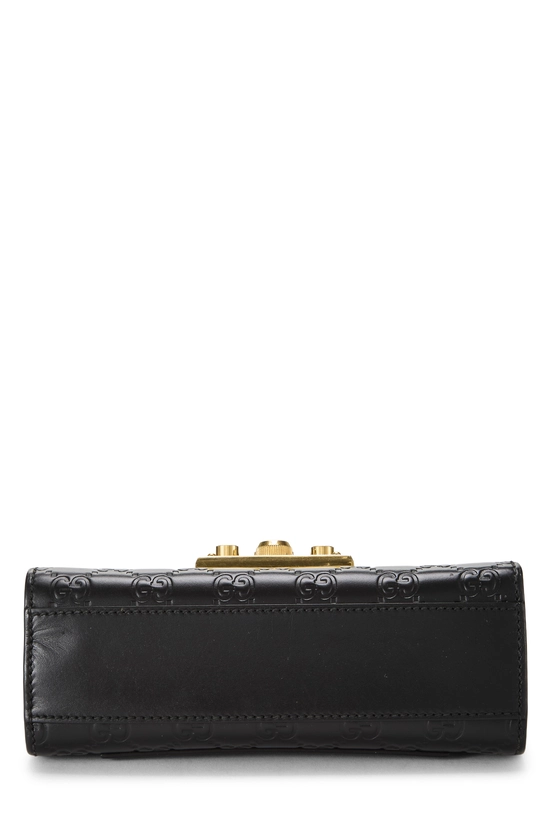 Black Guccissima Padlock Shoulder Bag Small, , large image number 4