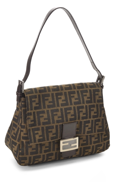 Fendi Brown Zucca Canvas Mama — photo 2