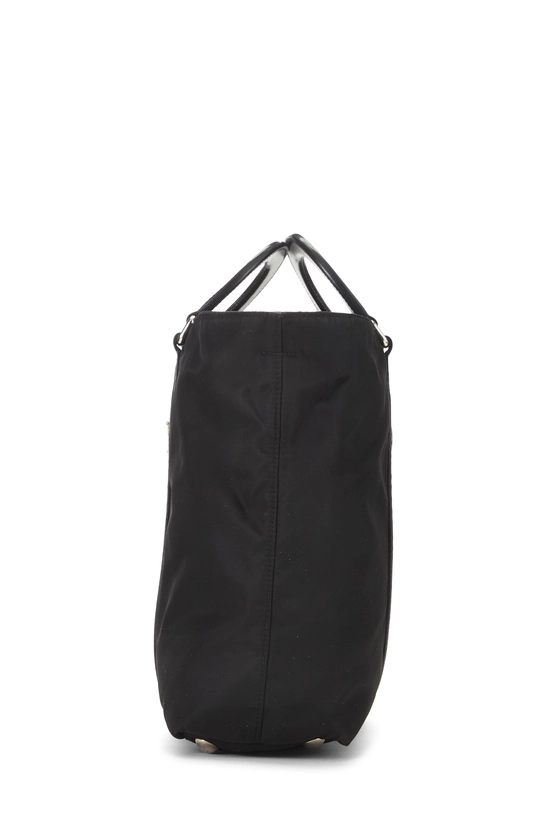 Black Nylon Convertible Handbag, , large image number 2