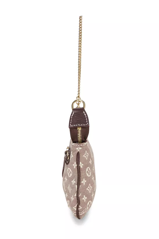 Burgundy Monogram Idylle Pochette Mini, , large image number 2
