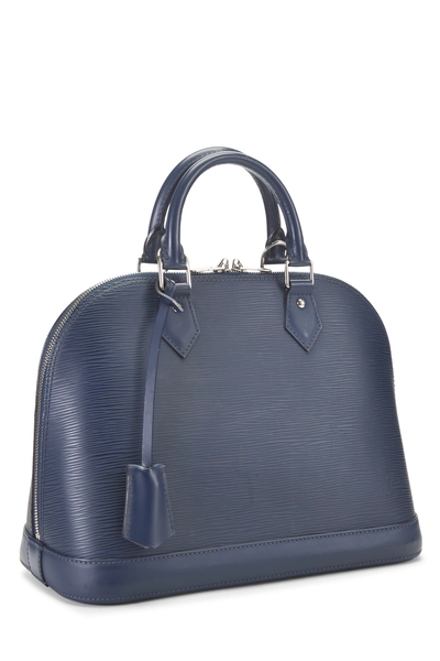 Louis Vuitton Blue Epi Alma PM NM — photo 2