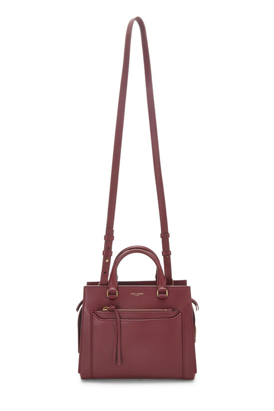Burgundy Leather East Side Tote Small, , large image number 1