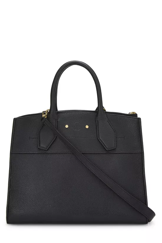 Black Calfskin City Steamer PM, , large image number 3