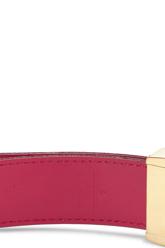 Takashi Murakami X Louis Vuitton White Monogram Multicolore Ceinture 75	, , large image number 3