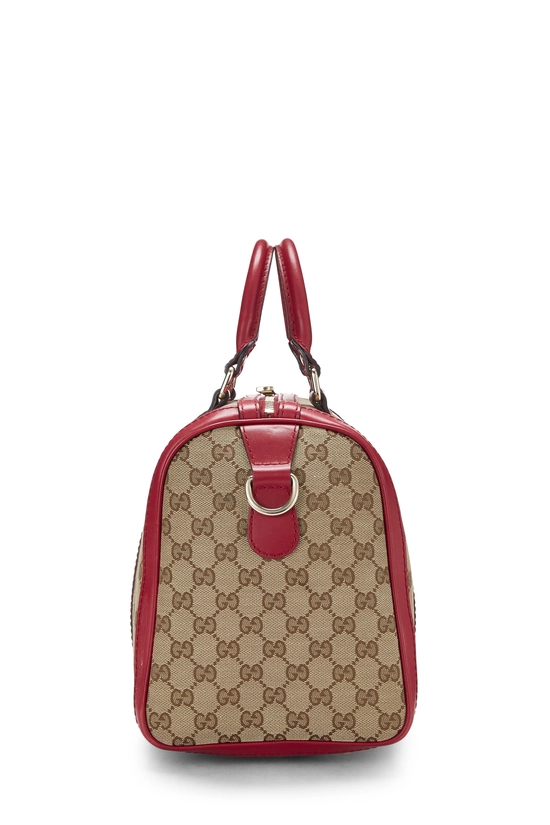 Red Original GG Canvas Boston Handbag Medium, , large image number 2