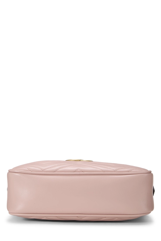 Pink Leather GG Marmont Crossbody Bag Small, , large image number 4