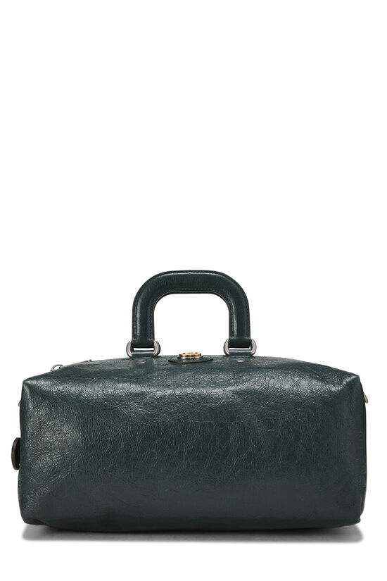 Black Leather Soft Backpack , , large image number 3