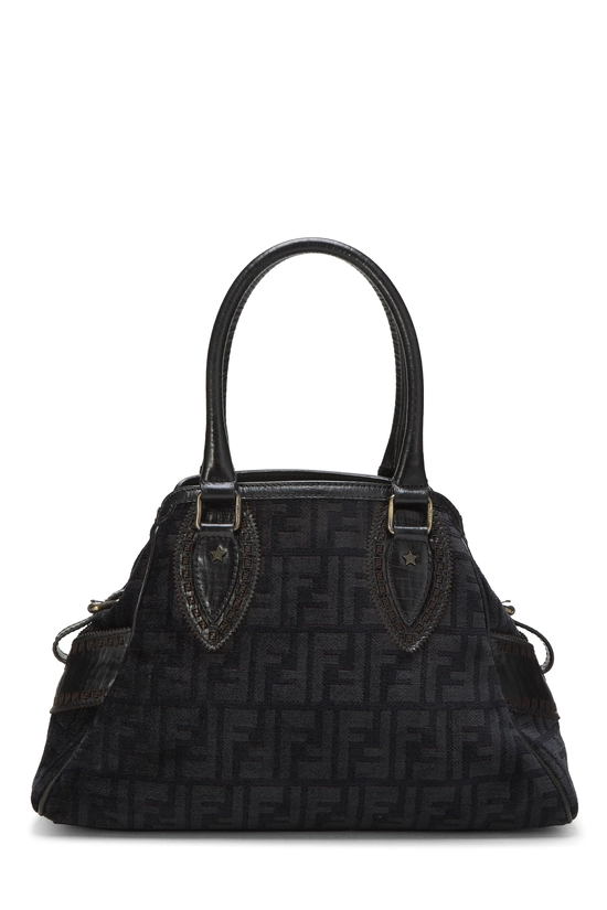 Black Zucca Velour Bag Du Jour Small, , large image number 3