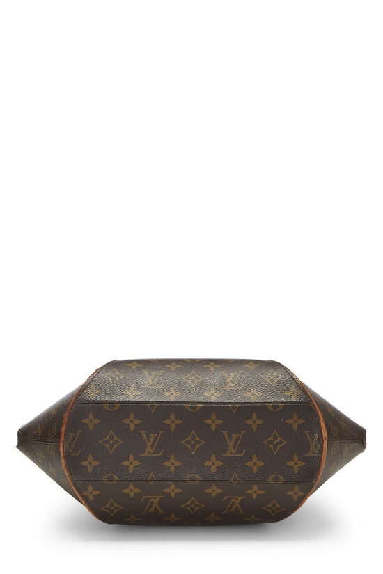 Louis Vuitton Ellipse Shoulder Bag MM Brown Canvas EXCELLENT!