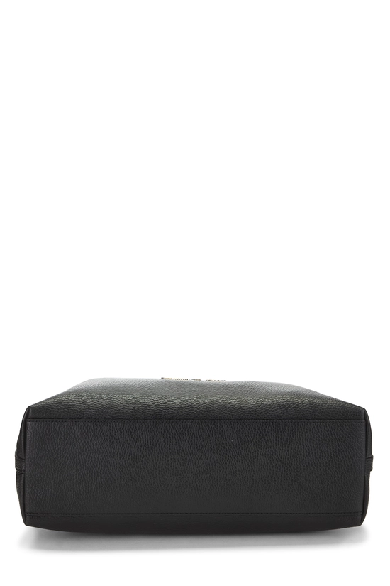 Black Leather Gifford Tote, , large image number 4