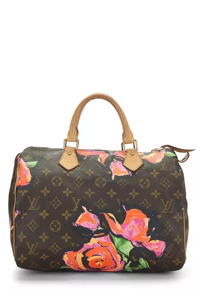 Stephen Sprouse x Louis Vuitton Monogram Roses Speedy 30
