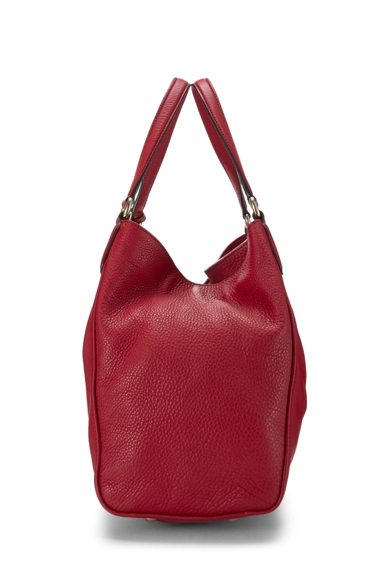 Red Leather Soho Convertible Shoulder Bag, , large image number 2
