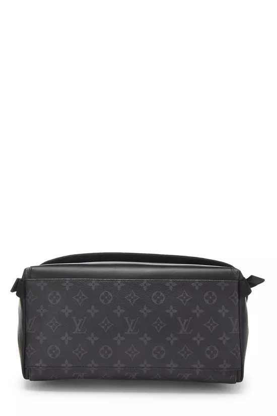Black Monogram Eclipse Voyager Messenger MM, , large image number 4
