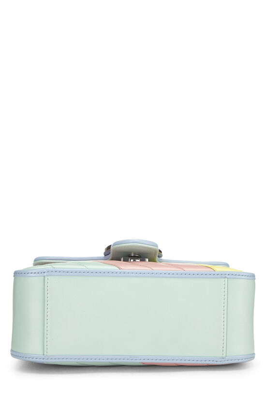 Multicolor Leather Marmont Top Handle Flap Bag Mini, , large image number 3