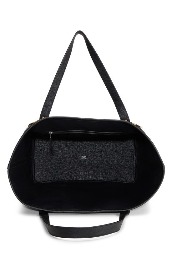 Black Canvas Pursangle Tote, , large image number 5